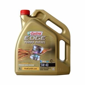Моторно масло CASTROL EDGE TURBO DIESEL 5W-40 5л.